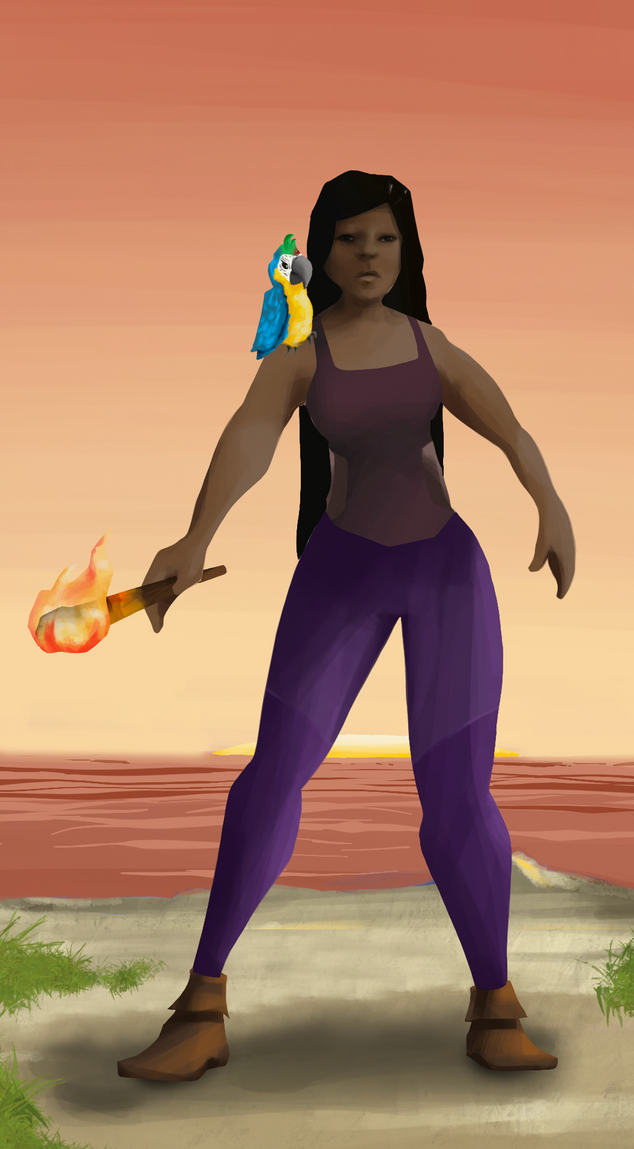 AlgoSeas Pirate #33998 NFT on Algorand