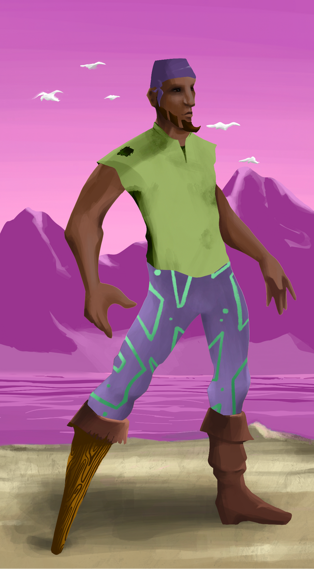 AlgoSeas Pirate #34014 NFT on Algorand