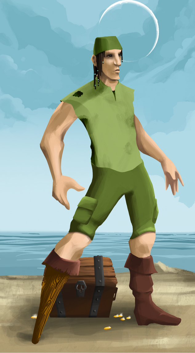 AlgoSeas Pirate #34027 NFT on Algorand