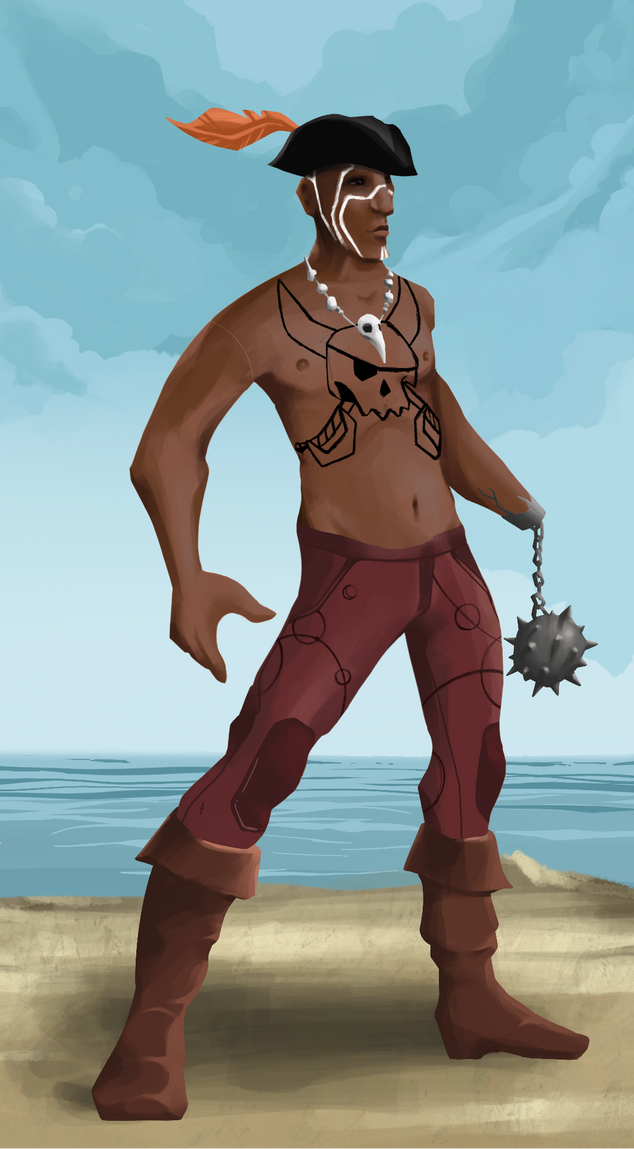 AlgoSeas Pirate #34028 NFT on Algorand