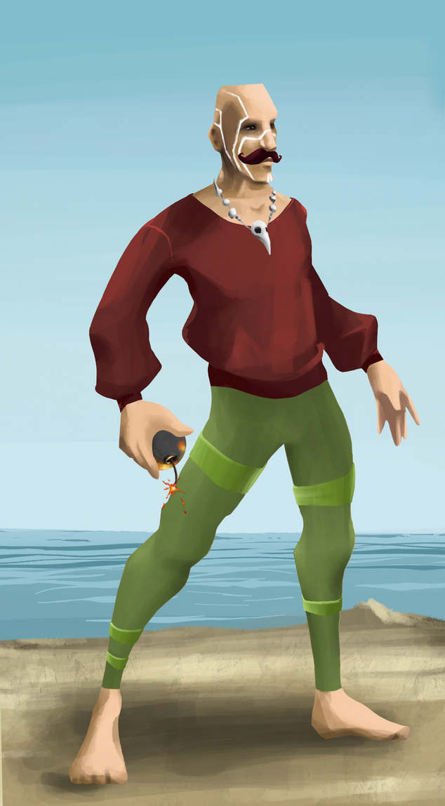 AlgoSeas Pirate #34049 NFT on Algorand