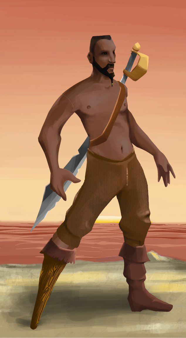 AlgoSeas Pirate #34054 NFT on Algorand