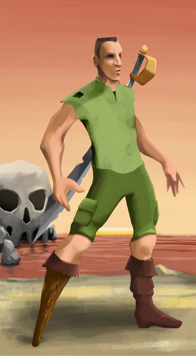 AlgoSeas Pirate #34056 NFT on Algorand