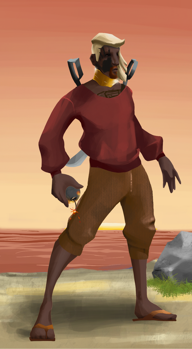 AlgoSeas Pirate #34058 NFT on Algorand