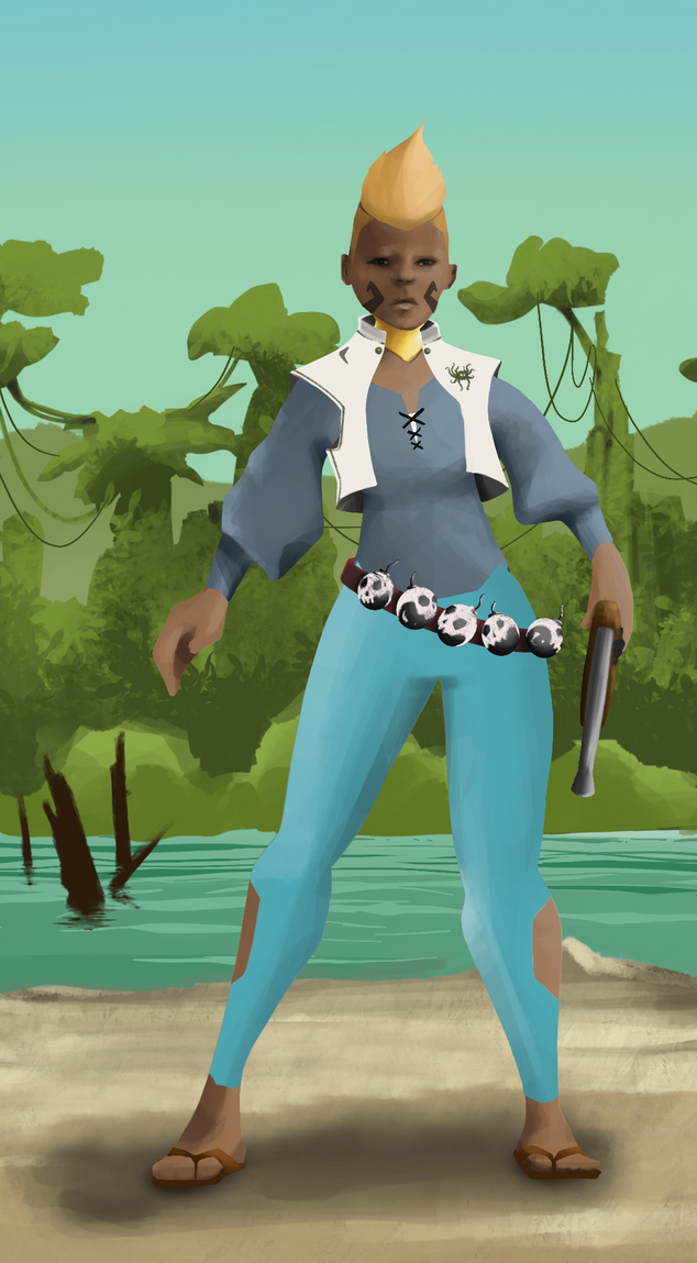 AlgoSeas Pirate #34060 NFT on Algorand