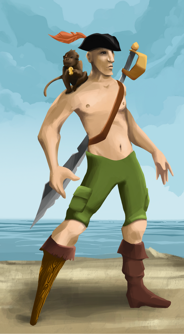 AlgoSeas Pirate #34067 NFT on Algorand