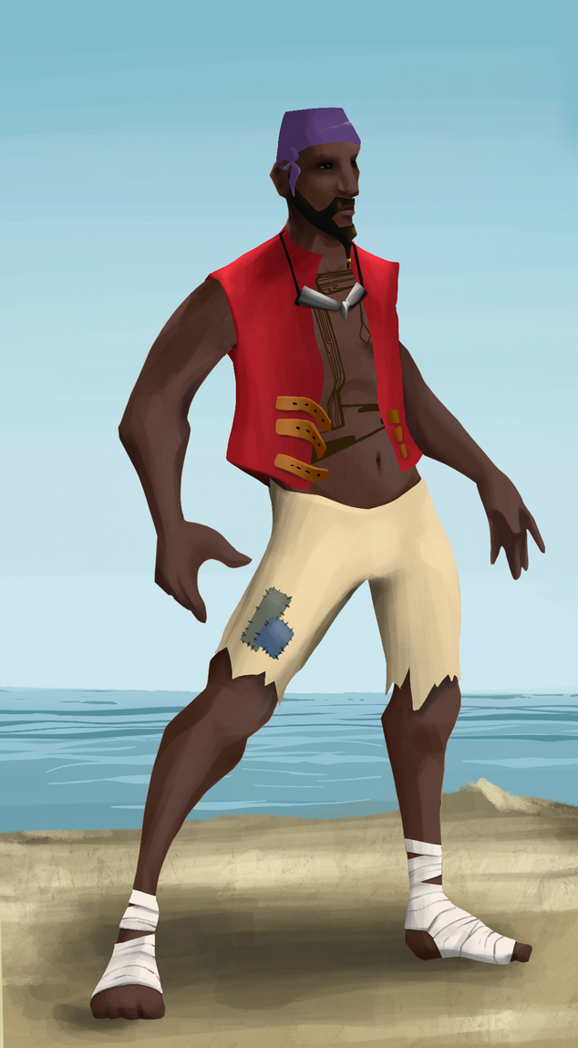 AlgoSeas Pirate #34072 NFT on Algorand