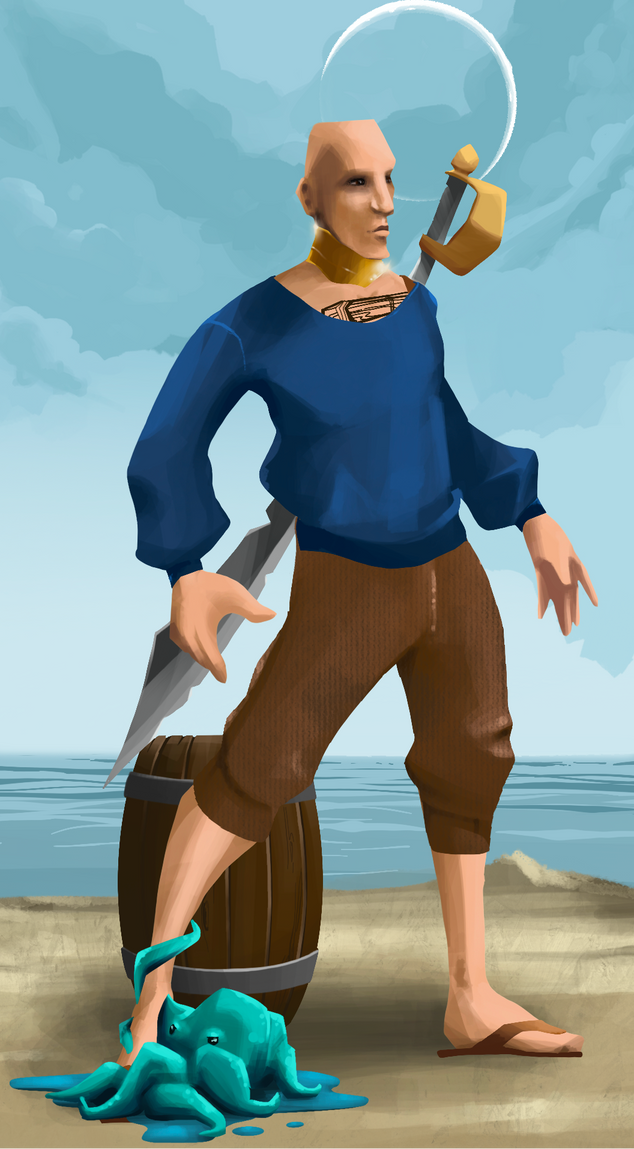 AlgoSeas Pirate #34089 NFT on Algorand