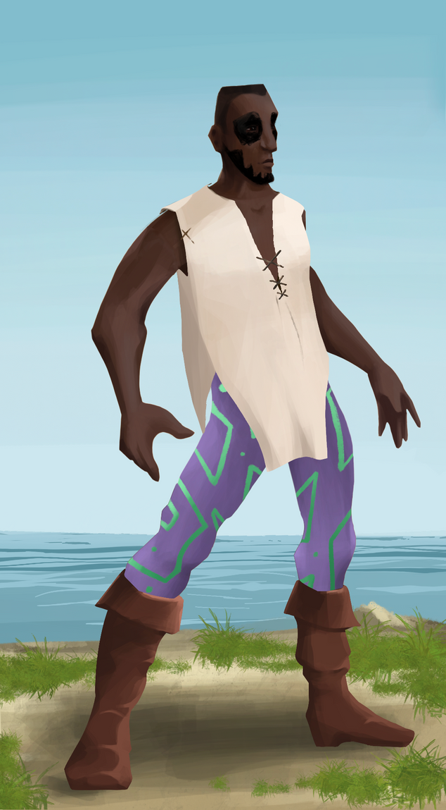 AlgoSeas Pirate #34095 NFT on Algorand