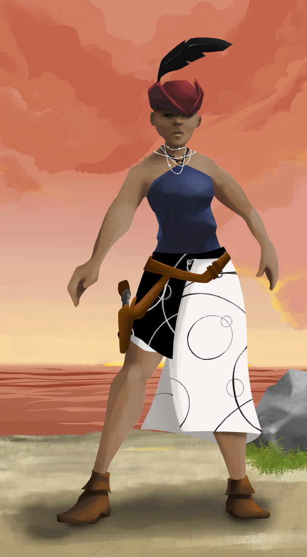 AlgoSeas Pirate #34105 NFT on Algorand