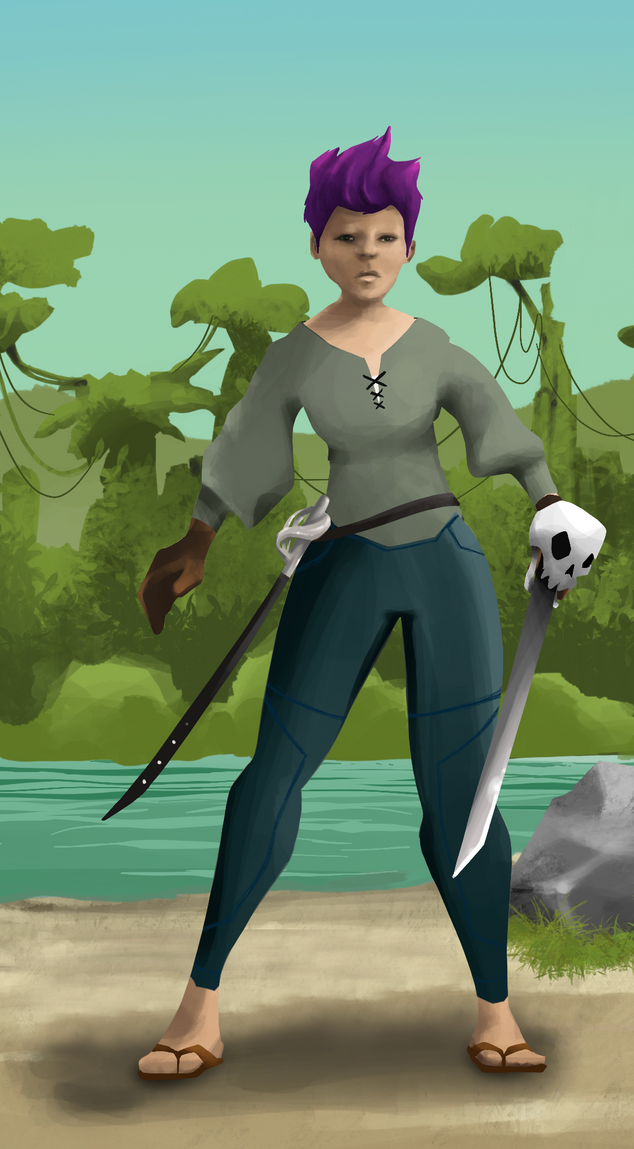 AlgoSeas Pirate #34113 NFT on Algorand