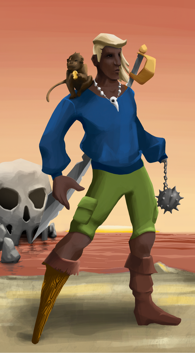 AlgoSeas Pirate #34114 NFT on Algorand