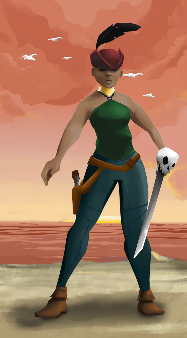 AlgoSeas Pirate #34124 NFT on Algorand