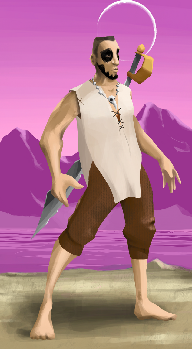 AlgoSeas Pirate #34130 NFT on Algorand