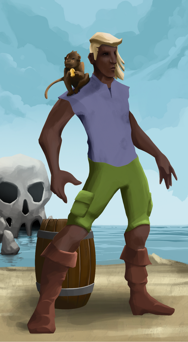 AlgoSeas Pirate #34131 NFT on Algorand