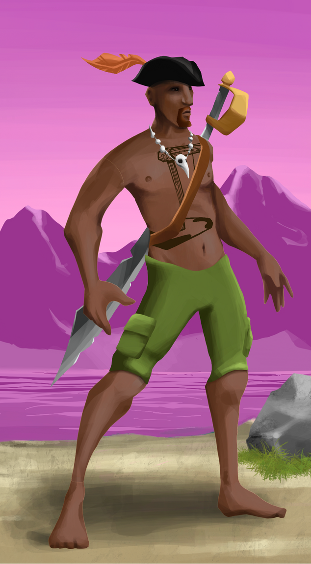 AlgoSeas Pirate #34133 NFT on Algorand