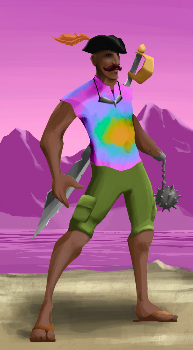 AlgoSeas Pirate #34140 NFT on Algorand