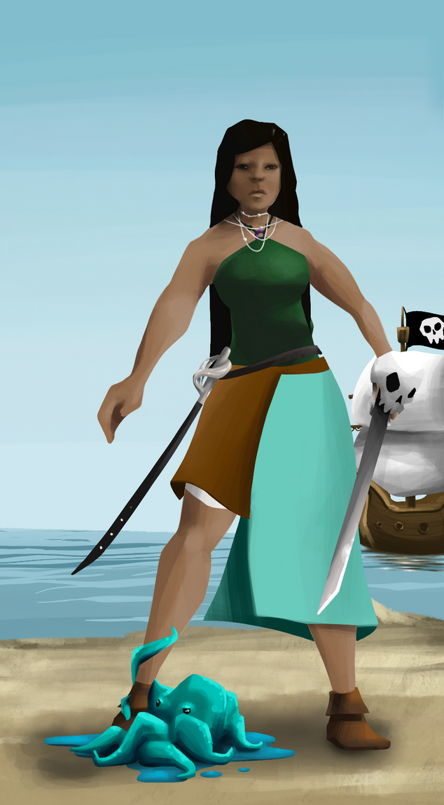 AlgoSeas Pirate #34142 NFT on Algorand