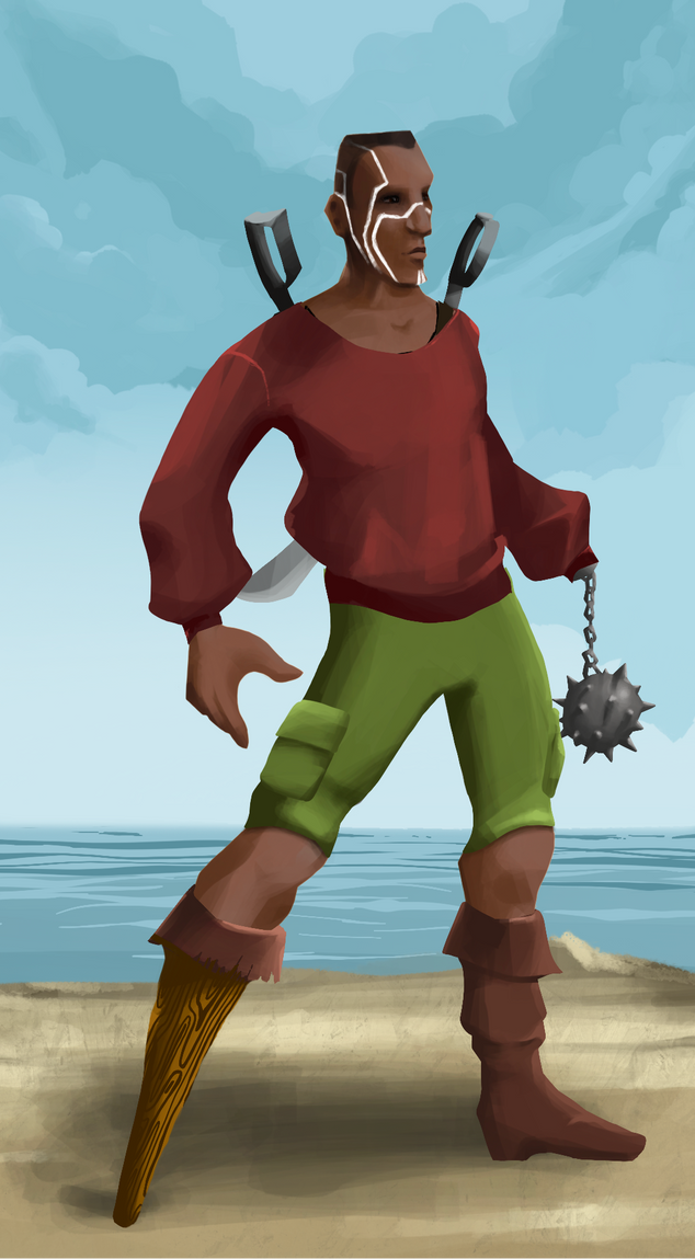 AlgoSeas Pirate #34149 NFT on Algorand