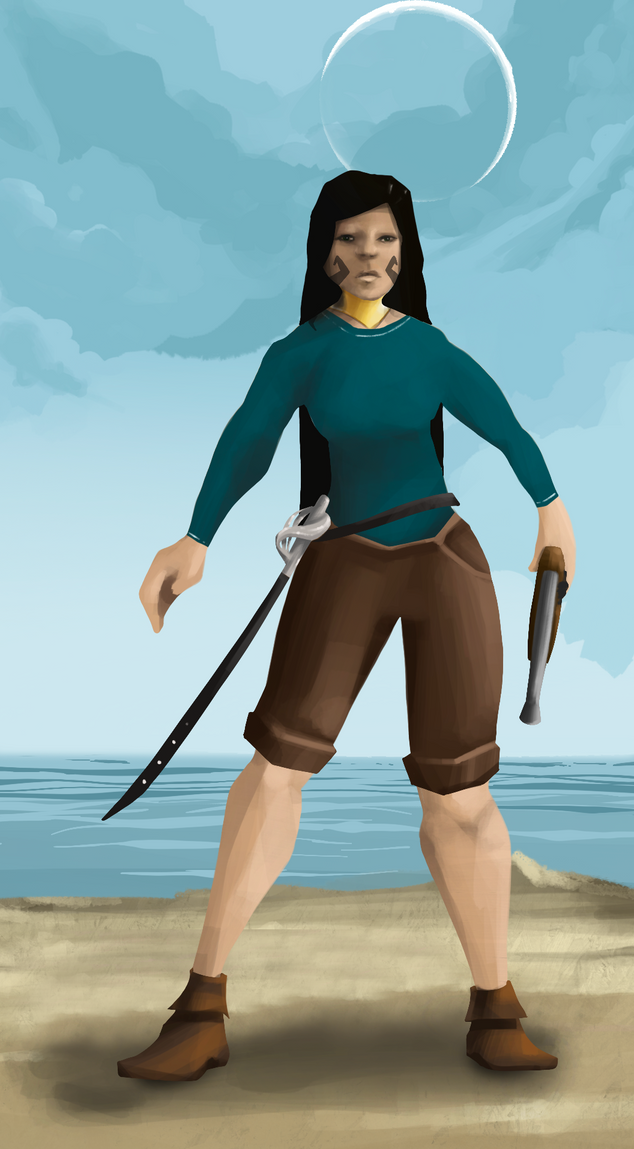 AlgoSeas Pirate #34159 NFT on Algorand