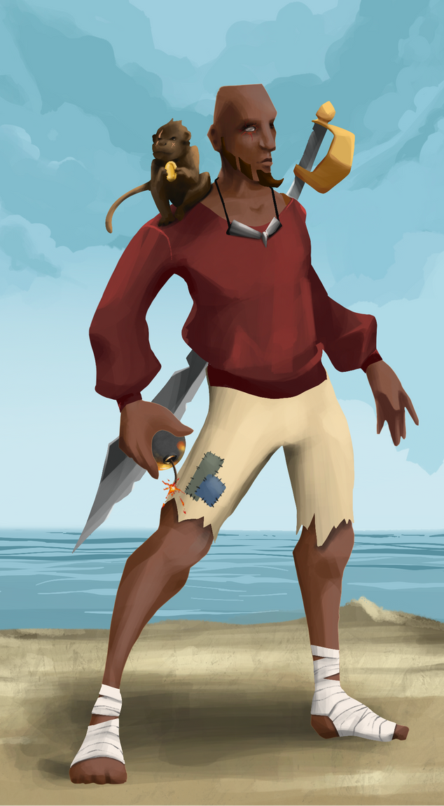 AlgoSeas Pirate #34162 NFT on Algorand