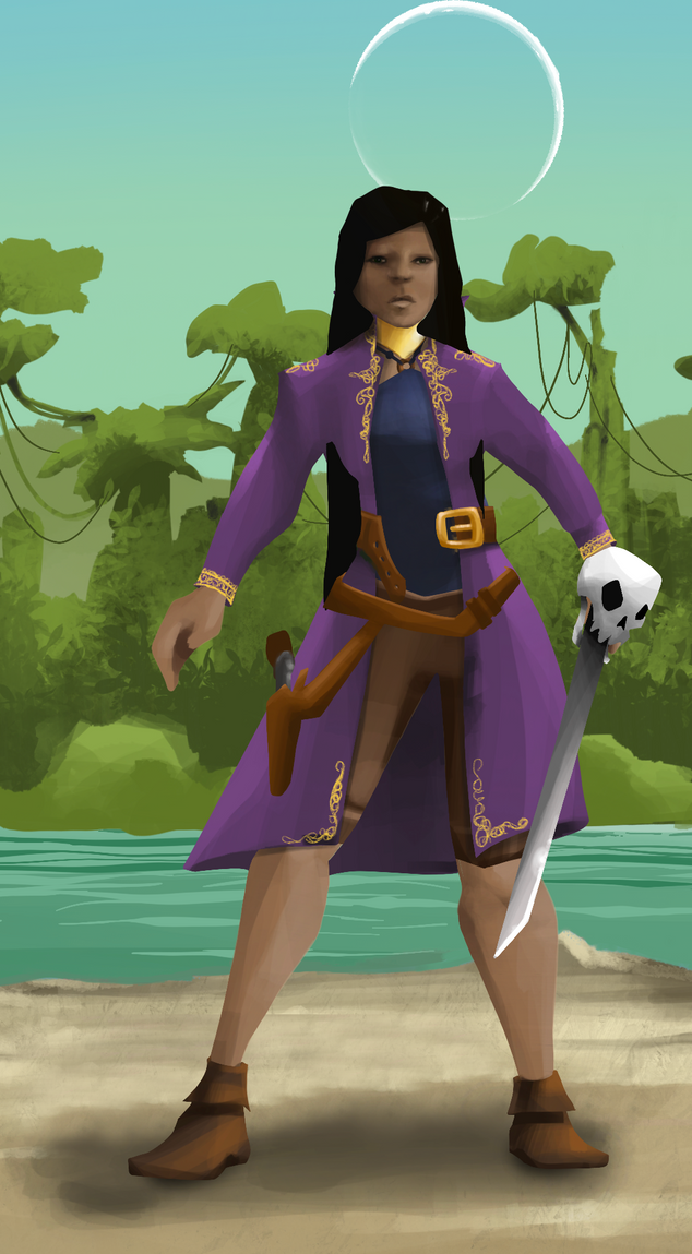 AlgoSeas Pirate #34169 NFT on Algorand