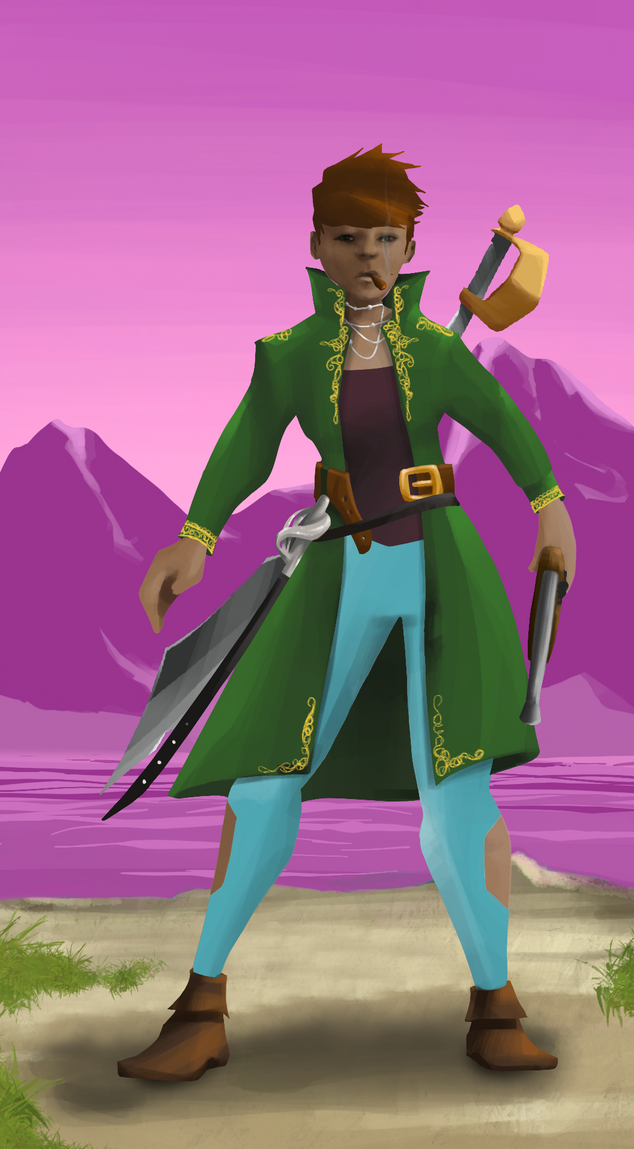 AlgoSeas Pirate #34184 NFT on Algorand