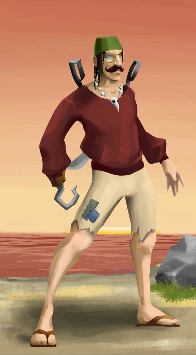 AlgoSeas Pirate #34187 NFT on Algorand