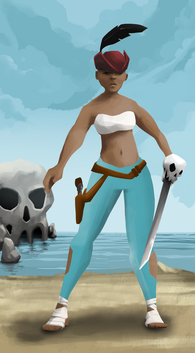 AlgoSeas Pirate #34191 NFT on Algorand