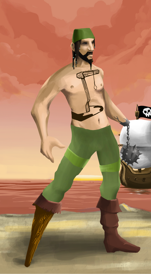 AlgoSeas Pirate #34192 NFT on Algorand