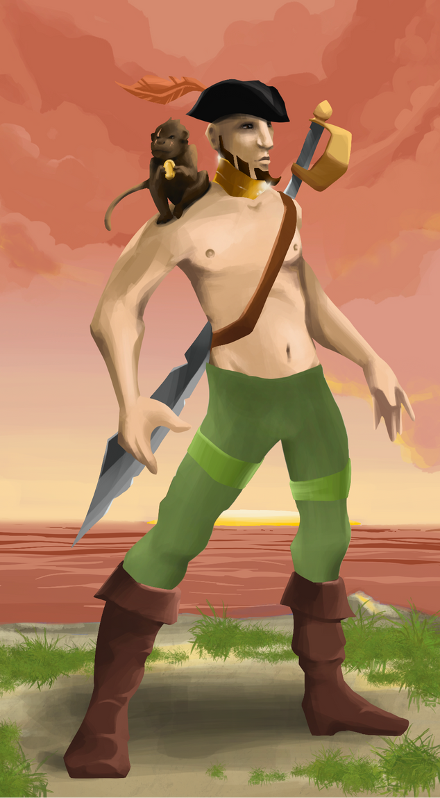 AlgoSeas Pirate #34202 NFT on Algorand