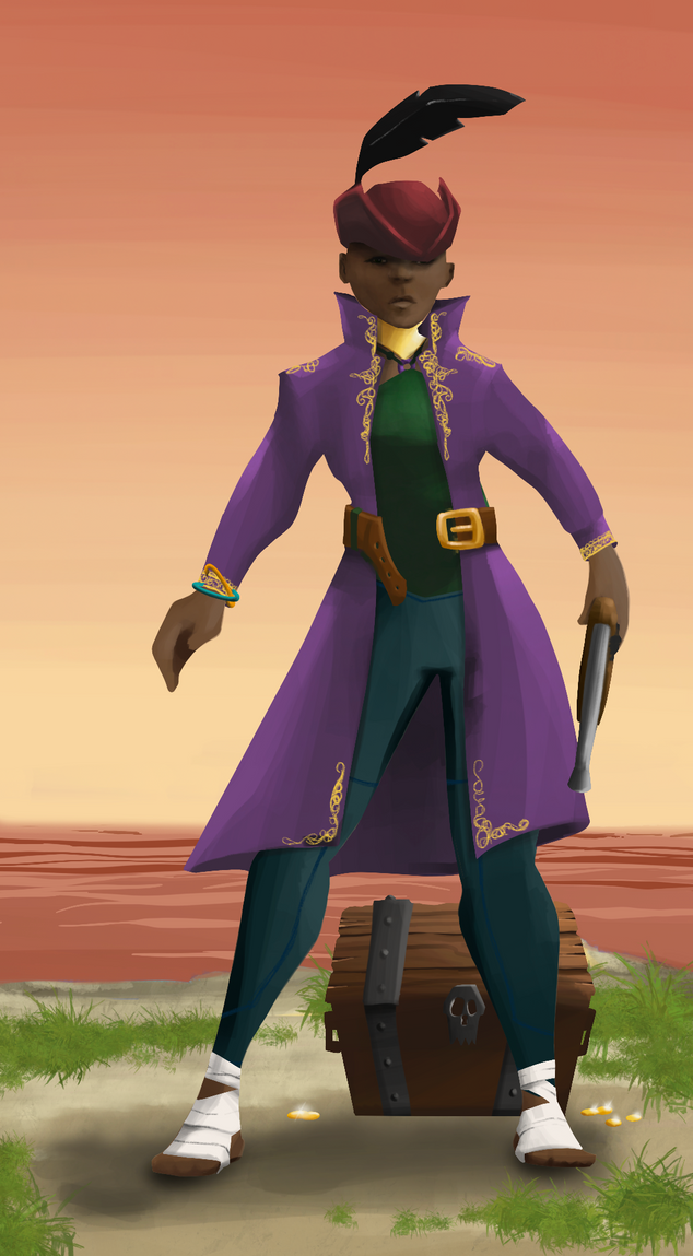 AlgoSeas Pirate #34213 NFT on Algorand