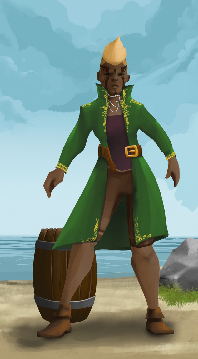 AlgoSeas Pirate #34218 NFT on Algorand