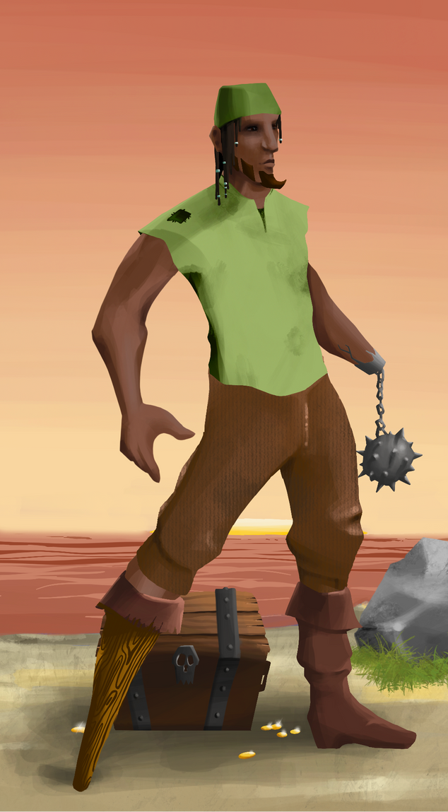 AlgoSeas Pirate #34222 NFT on Algorand