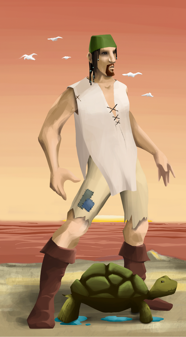 AlgoSeas Pirate #34227 NFT on Algorand