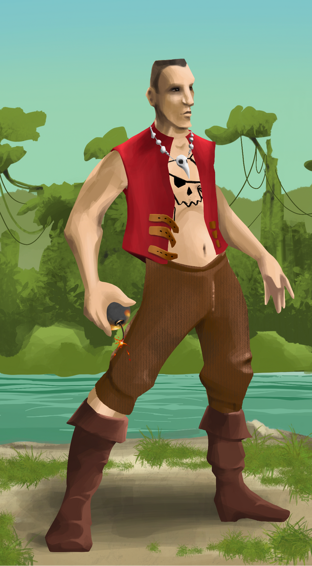 AlgoSeas Pirate #34242 NFT on Algorand