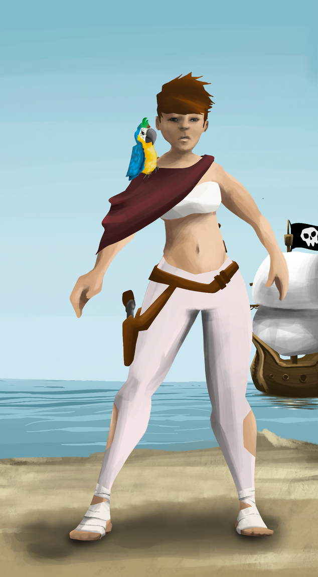 AlgoSeas Pirate #34243 NFT on Algorand