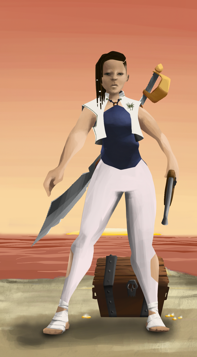 AlgoSeas Pirate #34251 NFT on Algorand