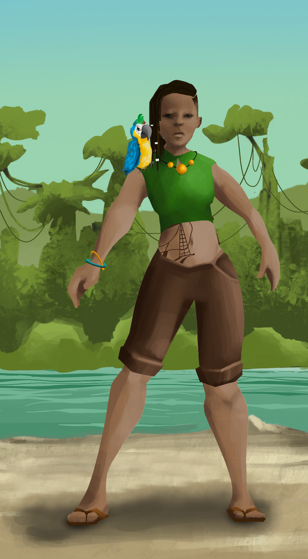 AlgoSeas Pirate #34268 NFT on Algorand