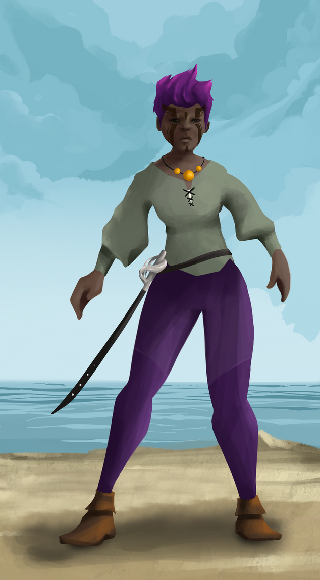 AlgoSeas Pirate #3427 NFT on Algorand