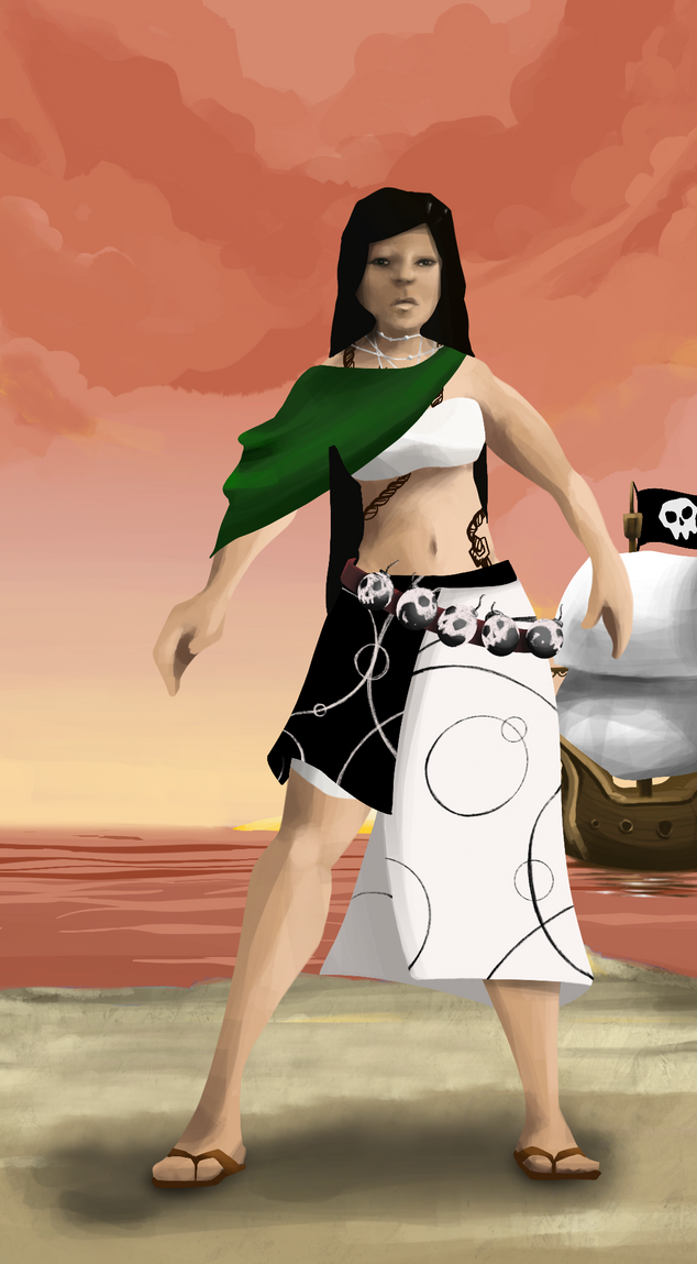 AlgoSeas Pirate #34290 NFT on Algorand