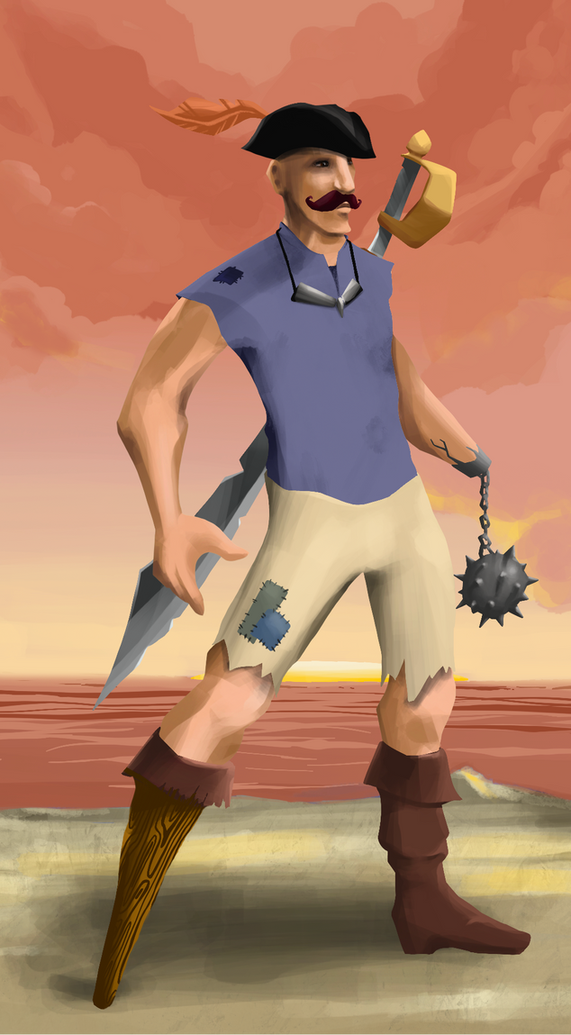 AlgoSeas Pirate #34325 NFT on Algorand