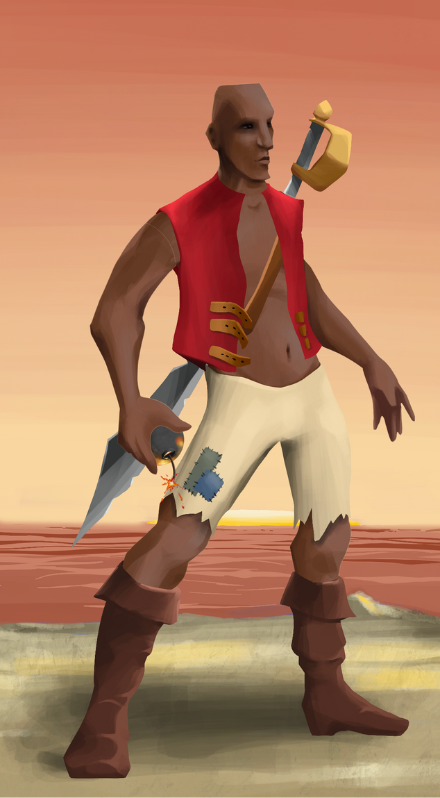 AlgoSeas Pirate #34328 NFT on Algorand