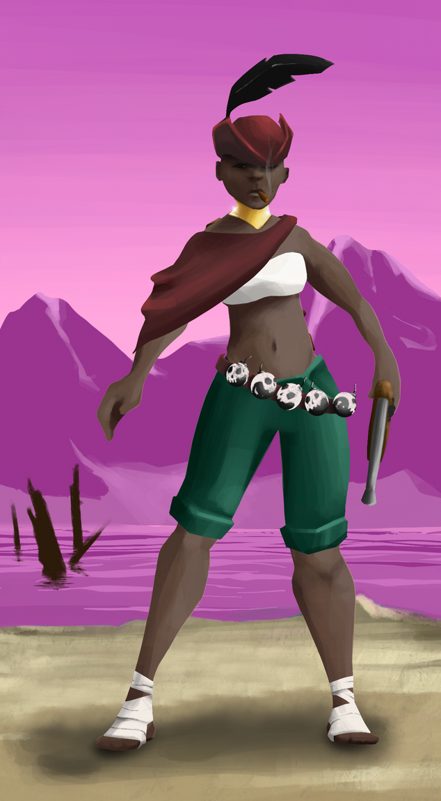 AlgoSeas Pirate #34336 NFT on Algorand