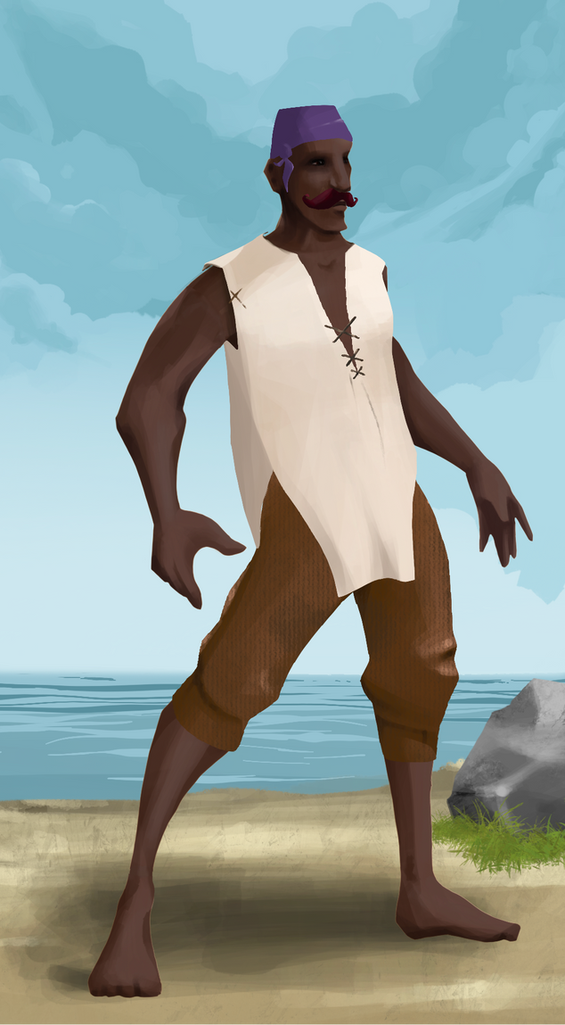 AlgoSeas Pirate #34362 NFT on Algorand