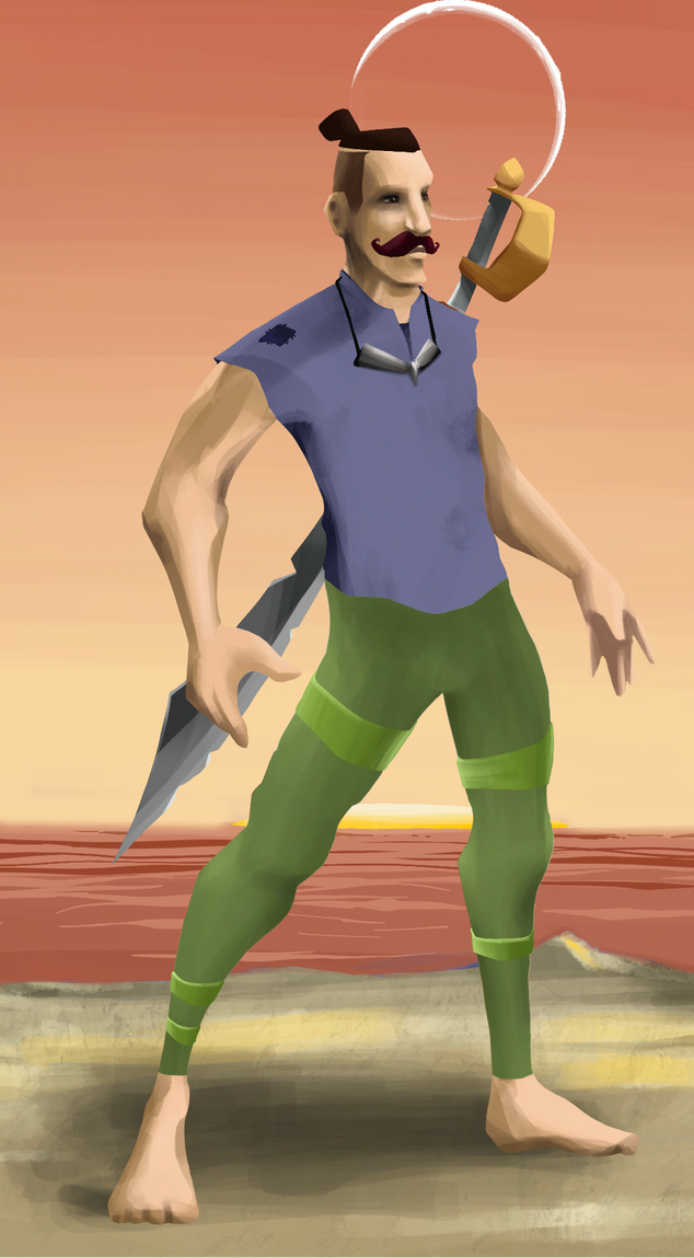 AlgoSeas Pirate #34365 NFT on Algorand