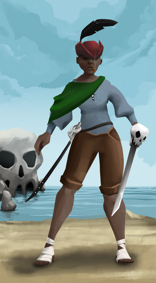 AlgoSeas Pirate #34367 NFT on Algorand