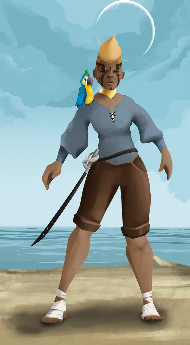 AlgoSeas Pirate #34373 NFT on Algorand