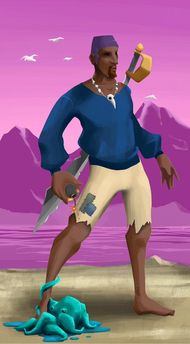 AlgoSeas Pirate #34379 NFT on Algorand