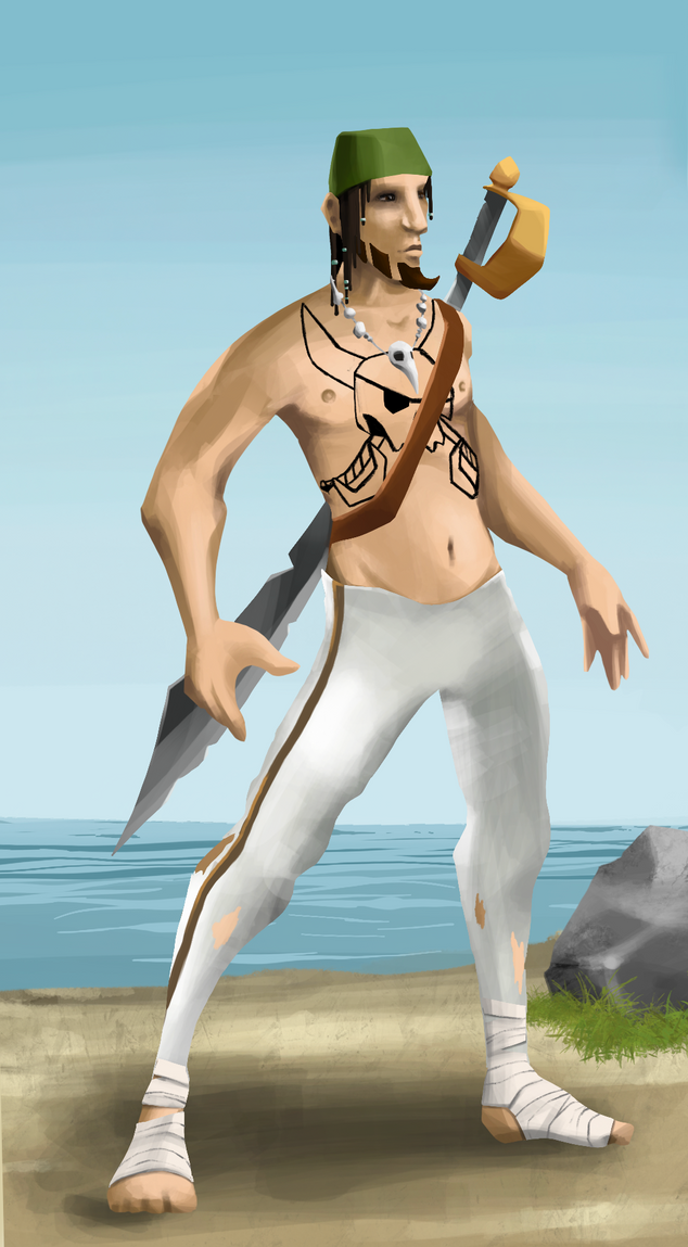 AlgoSeas Pirate #34395 NFT on Algorand